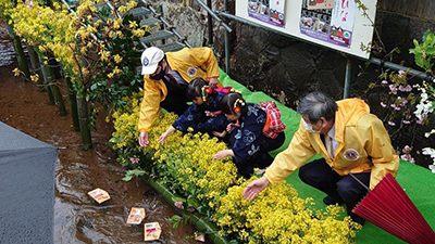 倉吉打吹流しびな